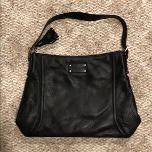 Kate Spade black leather purse